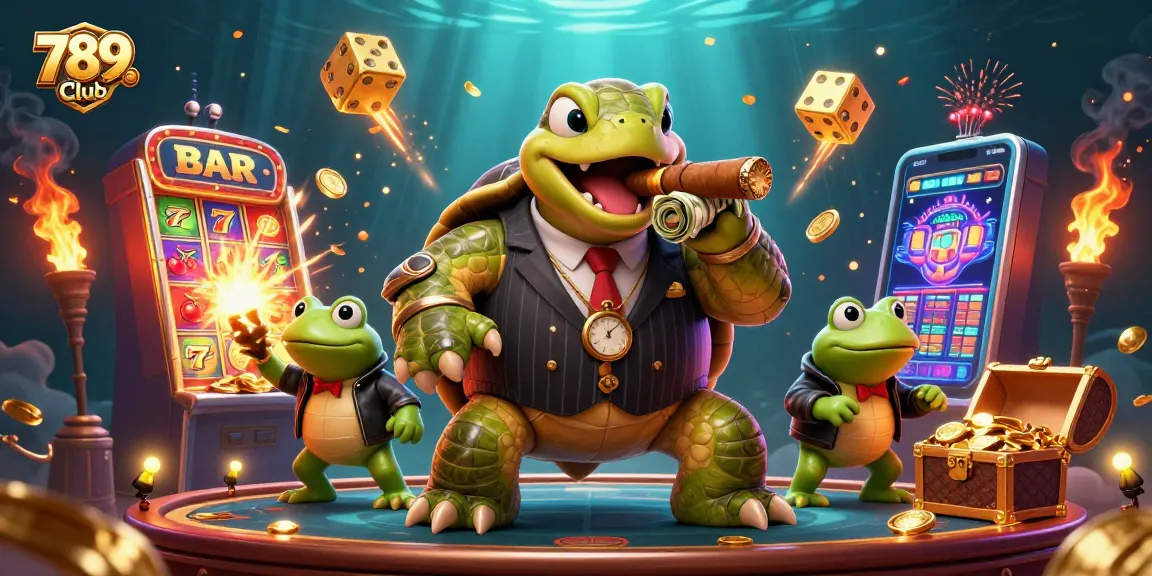Experience 789Club with vibrant 3D casino action featuring unique characters and exciting game elements.