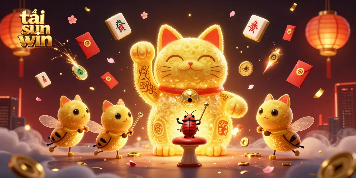 Join the excitement and tải sun win with vibrant casino elements and a lucky cat in 3D!